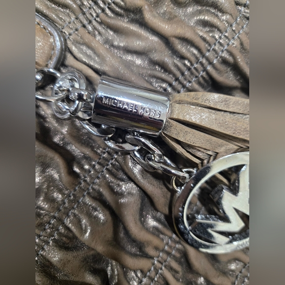 Michael Michael Kors Quilted Lambskin Handbag - Picture 9 of 13